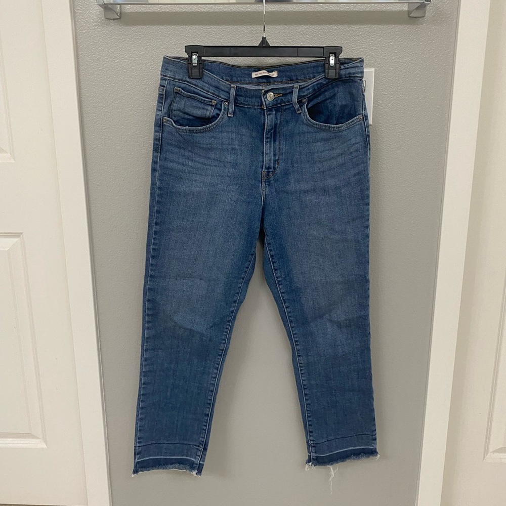 Levi’s High Rise Straight Jeans